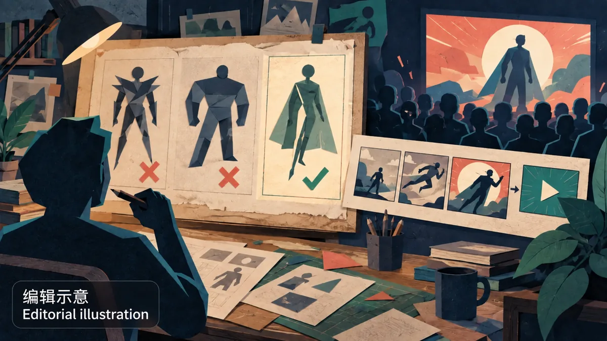 Editorial character design and viewers; not original Honghuang art or drafts.